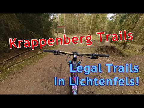 Amazing Mountain Bike Trails in Lichtenfels!  All Lines ridden!!! #mtb #fazua