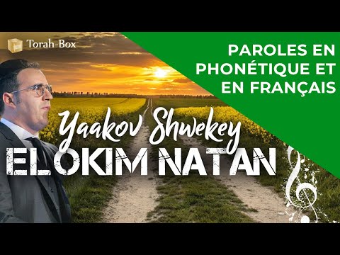 "Elokim Natan" de Yaakov Shwekey, quelle chanson !