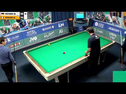Euro Grand prix | 5 pins | Q | Alessandro Sticco v Michel Peters