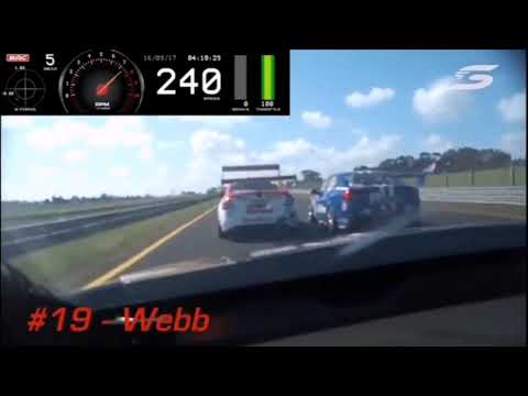 V8 Supercars | "Onboard" Massive Sandown Crash 2017
