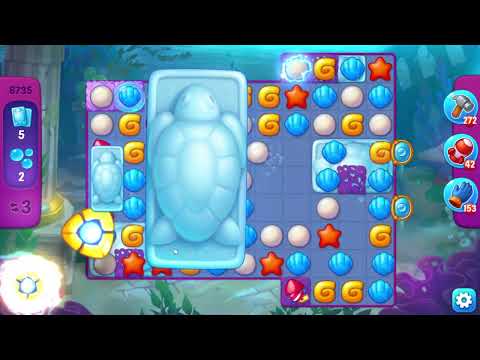 Fishdom 6735 Super Hard Level - 14 moves - NO BooSTERS