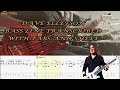Megadeth In My Darkest Hour BASS COVER With Tabs And Sheet