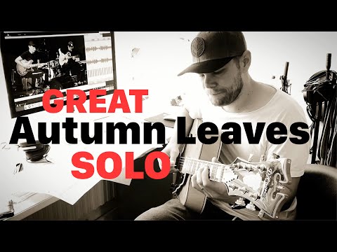 Georg Wadenius Solo - Autumn Leaves (transcription)