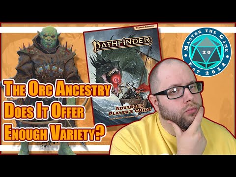 Pathfinder 2e The Orc Ancestry From The Advanced Players Guide