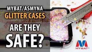 IS IT SAFE? Quicksand Liquid Glitter Phone Cases | MYBAT &amp; ASMYNA