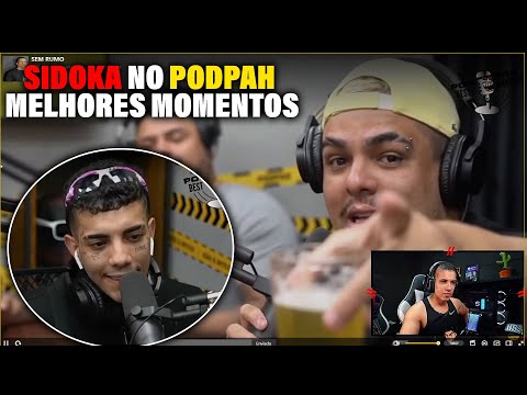 HUDSON AMORIM REAGINDO SIDOKA NO PODPAH | MELHORES MOMENTOS