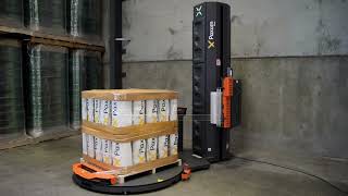 Stretch Wrap Machine X100 with Scales & Roping System video 1
