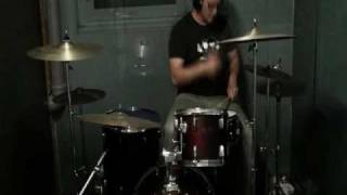 Jules Rockin - A static Lullaby - Toxic drum cover