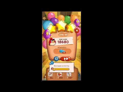 Angry Birds Blast | Level 181 - 185
