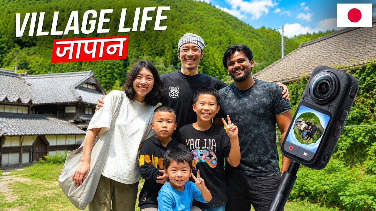 Japan Village life ft. Insta360 X6 II Indian in Japan II