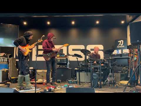 a-tota-so perform at the ArcTanGent x BOSS breakfast sessions 2019