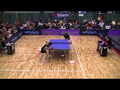 NCTTA 2012 Plano, Women's Singles Semi Finals, Zheng vs Hui