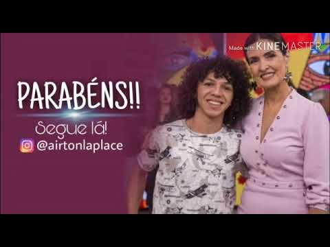 Participação de AIRTON RAMOS."Programa ENCONTRO COM FÁTIMA BERNARDES". Vídeo de KARYNE DO RODRIGÃO.