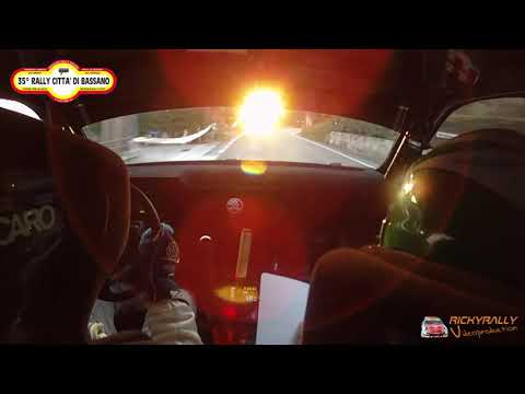 CAMERA CAR ORIELLA   BARDINI 35° RALLY CITTA' DI BASSANO 2018 P S 7 LAVERDA