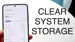 How To Clear System Storage On Android Phone! (2023)