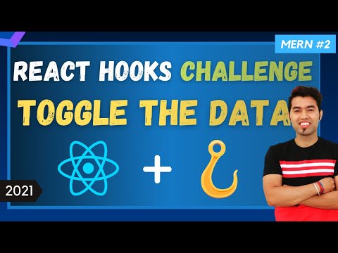 React Hook Challenge No 1  How to Toggle the Data onClick using Hook 