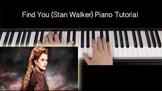 Learn To Play Find You (Stan Walker) On Piano Keyboard