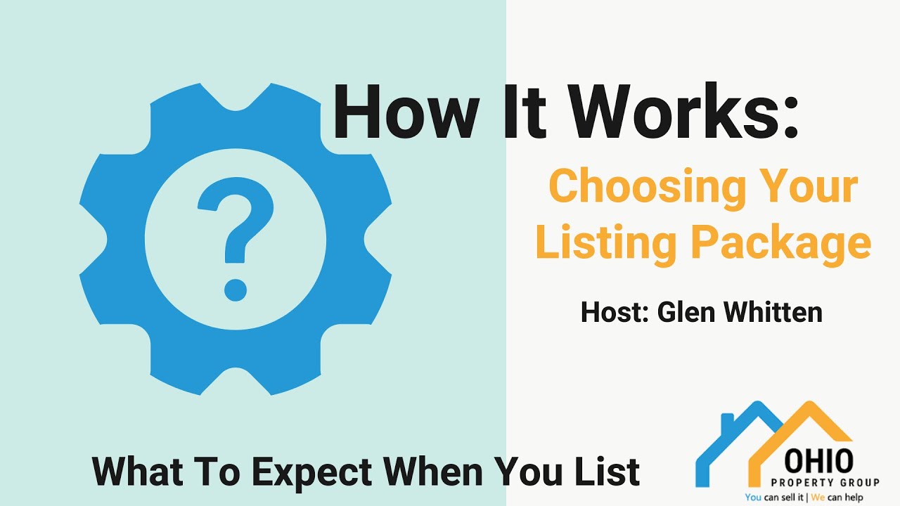 Choosing your listing package