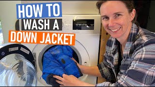 How To Wash a Down Jacket - without damaging it!