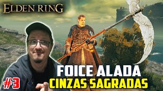 ELDEN RING PLATINA #3 - FOICE ALADA E CINZAS DE GUERRA SAGRADAS