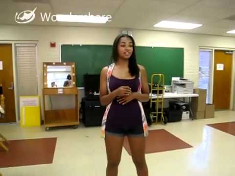 Jessica Jarrell singing Irreplaceable by Beyonce