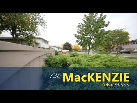 Home for Sale | 736 MacKenzie Drive | Milton, Ontario, Canada