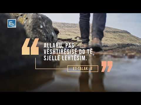 Pas veshtiresise vjen lehtesimi!