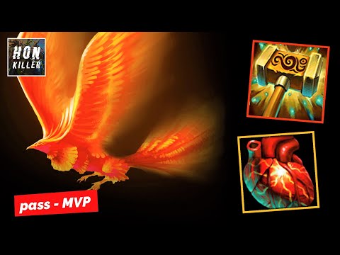HoN Amun-Ra MOCK OF BRILLIANCE with BEHEMOTH'S HEART - MVP