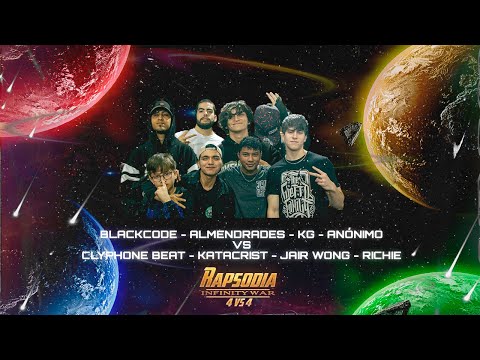 BLACKCODE ANONIMO KG ALMENDRADES vs J.WONG C.BEAT KATACRIST RICHIE (SEMIS) || RAPSODIA INFINITY WAR