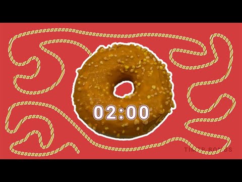 2 Minute Real Donut Timer Bomb