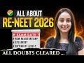 Everything About RE NEET 2026 NTA Official Update Neet Neet2026 Update