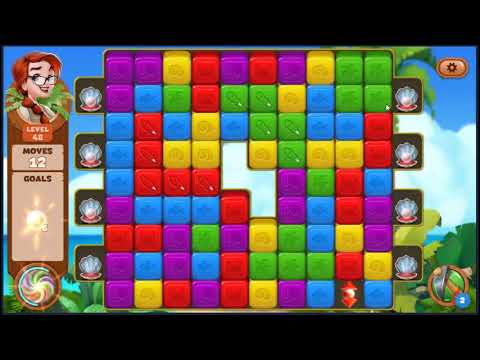 Lost Island Blast Adventure Level 48 - NO BOOSTERS 🏝️ | SKILLGAMING ✔️