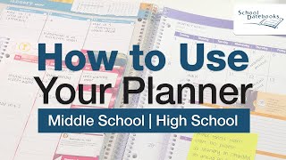 How to Use Your Planner: Time-Management Tricks for Better Grades (Middle & High School)
