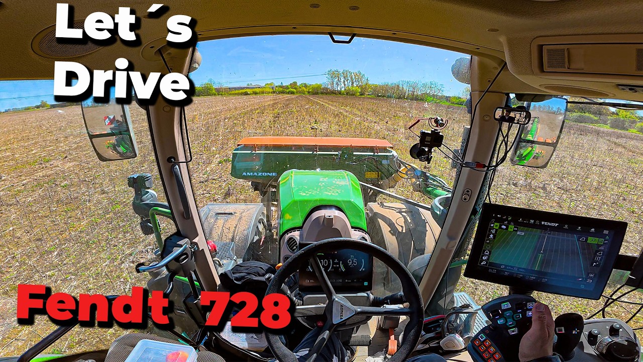 Let´s Drive Fendt 728 + Amazone Precea // Direktsaat Mais //