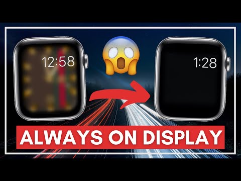How To Get An AMOLED Always-On Display Using Clockology! (2021) - Custom Watch Faces!