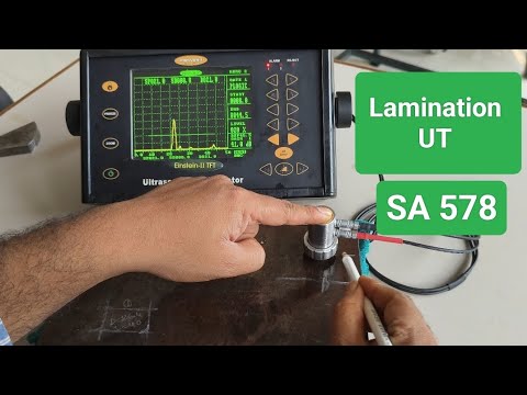 Lamination UT | SA 578 | Straight beam UT on Rolled Steel Plate | NDT