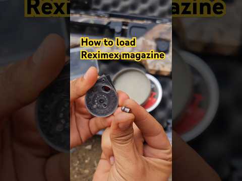 How to load Reximex airgun magazine #viralshorts #youtubeshorts #magazine #viralvideo