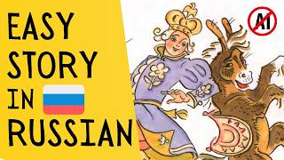 Cuento de hadas ruso 100% dibujado a mano — ¡Sin IA! 📖 Slow Russian