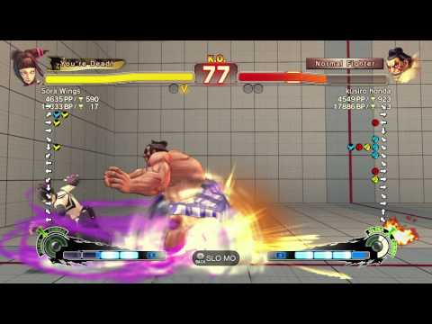 SSFIVAE~ Juri (Sora Wings) vs.  E.Honda (kusiro honda) HD