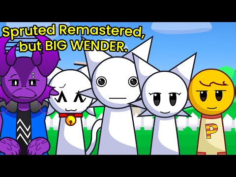 Sprunki Spruted Remastered, but BIG WENDER.