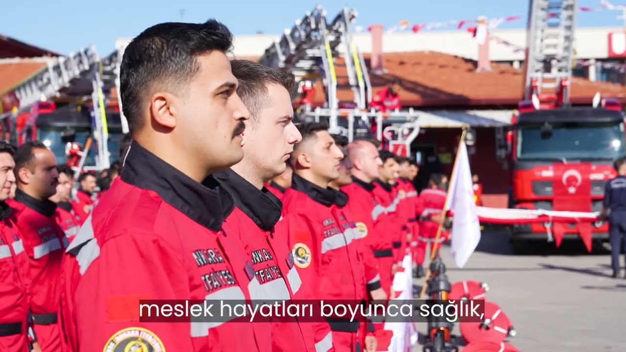 İtfaiye Haftası’nda yemin eden 100 yeni erimizle teşkilatımızı güçlendiriyoruz. 