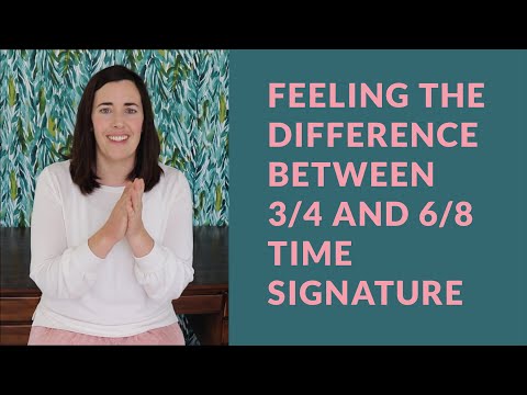 Feeling the Difference Between 3/4 and 6/8 Time Signatures