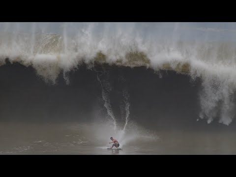 Heaviest Skimboard Wipeout: Brad Domke XXL Puerto Escondido - The Inertia