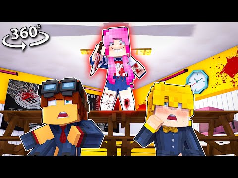 YANDERE is AFTER YOU! - Minecraft VR