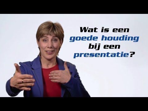 What is a good posture for a presentation?