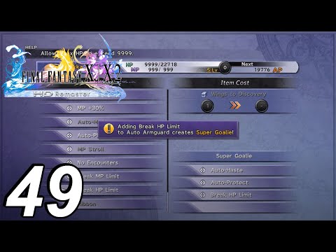 FF X HD Remaster Walkthrough Part 49 Break HP Limit