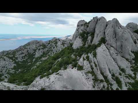 Ridge in Paklenica national park, Croatia