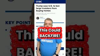 Banning Investors From Housing Could Backfire