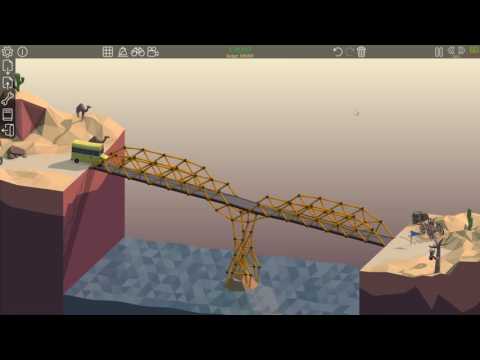 Steam Community :: Video :: Poly Bridge 2-1 [Low Cost Bridge]