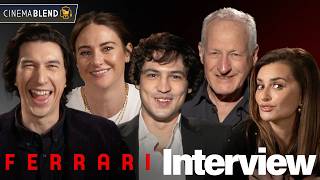 'Ferrari' Interviews With Adam Driver, Shailene Woodley, Penélope Cruz And More